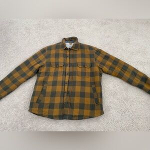 Vintage Fleece-Lined Plaid Jacket
